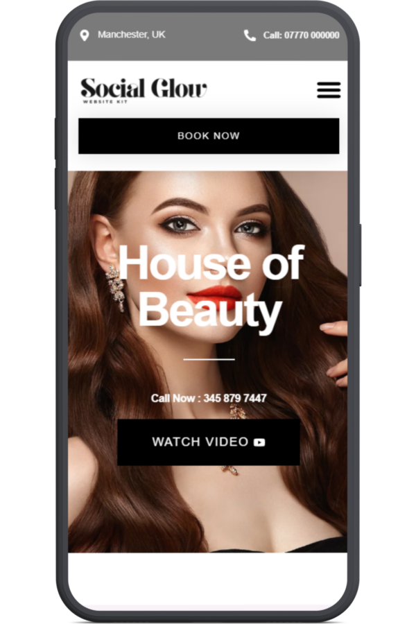 Social Glow Website Kit